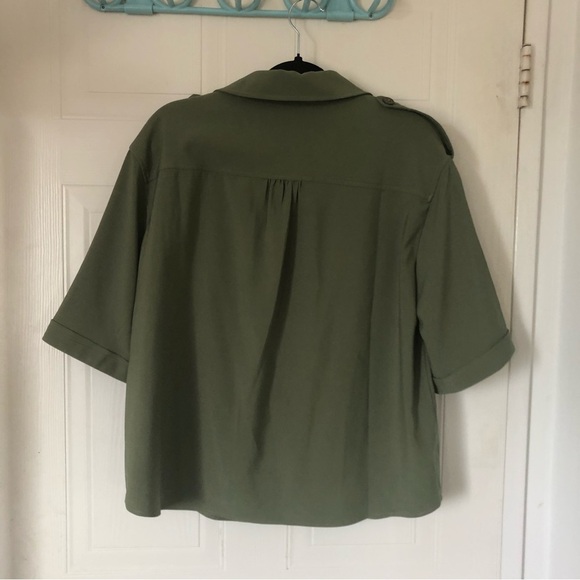 J.ING Green Utility Shirt - Picture 12 of 12